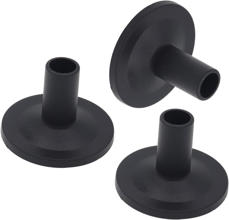 CashBeat 20pcs Cymbal Replacement Accessories Set, 10 Pcs Cymbal Stand Felt Pads & 10 Pcs Plastic Sleeves, Essential Hardware for Drum Kit Maintenance, Black - Image 5